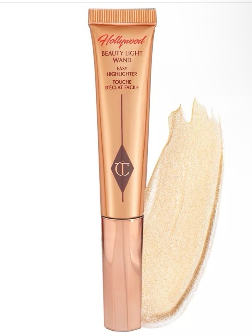 Charlotte Tilbury Limited Edition Light Wand Highlighter in Spotlight. MSRP $44